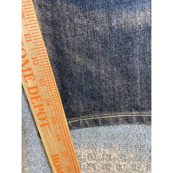 Baccini Jean Shorts Womens Size 10 Heavy Cotton Stretch  Textured Back Pockets - Picture 4 of 7